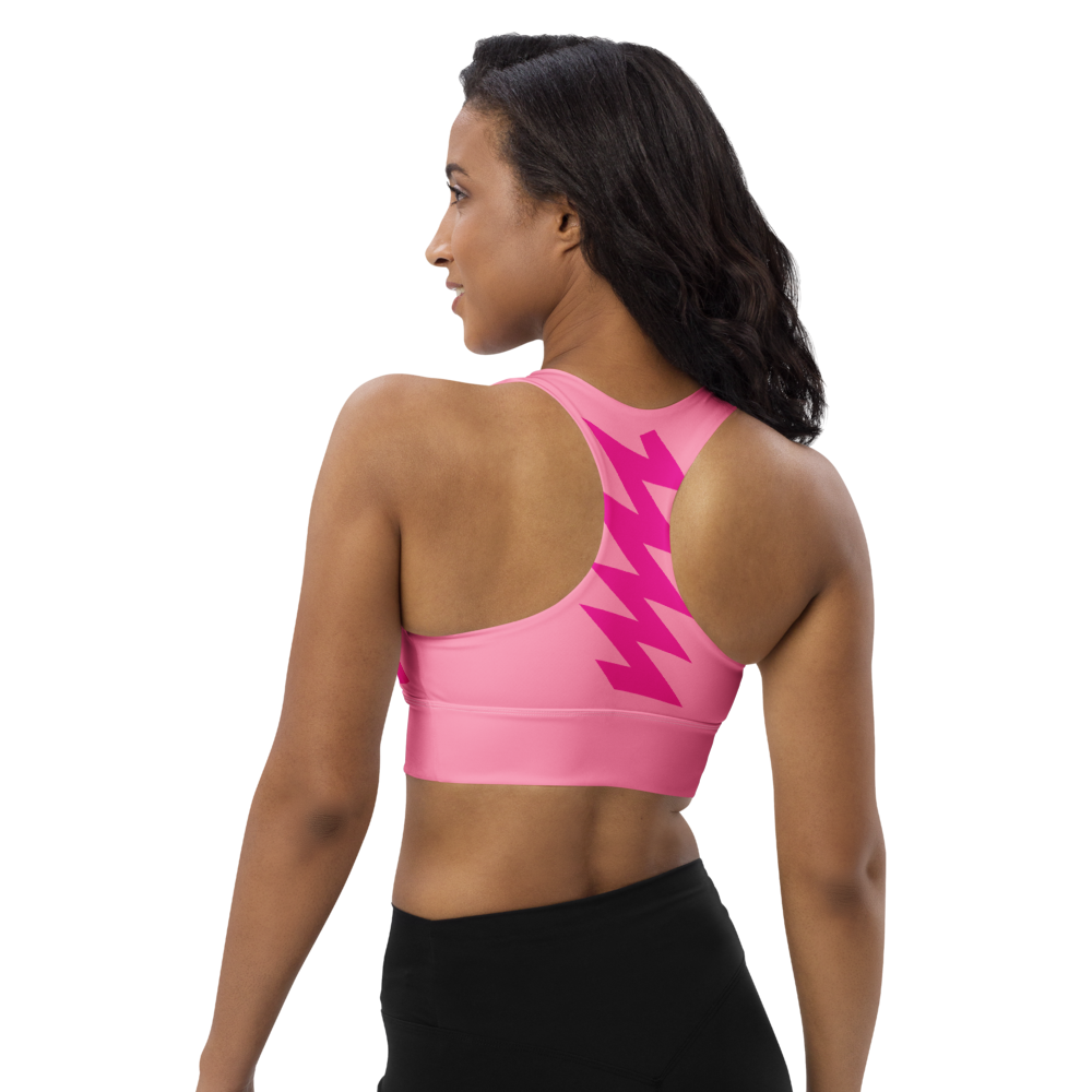 Tickle Me Pink | Sports Bra