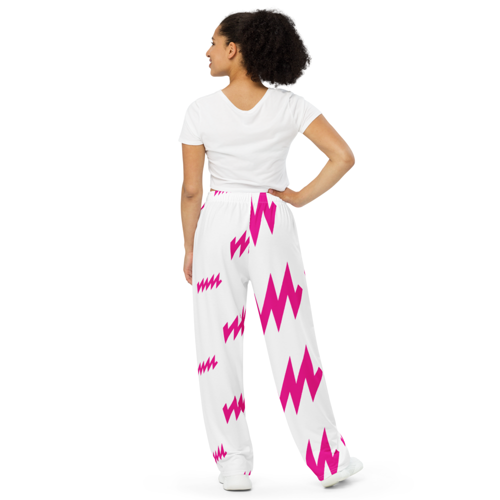 IMM all-over print unisex sweatpants | Pink