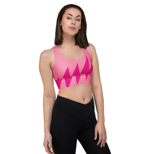 Tickle Me Pink | Sports Bra
