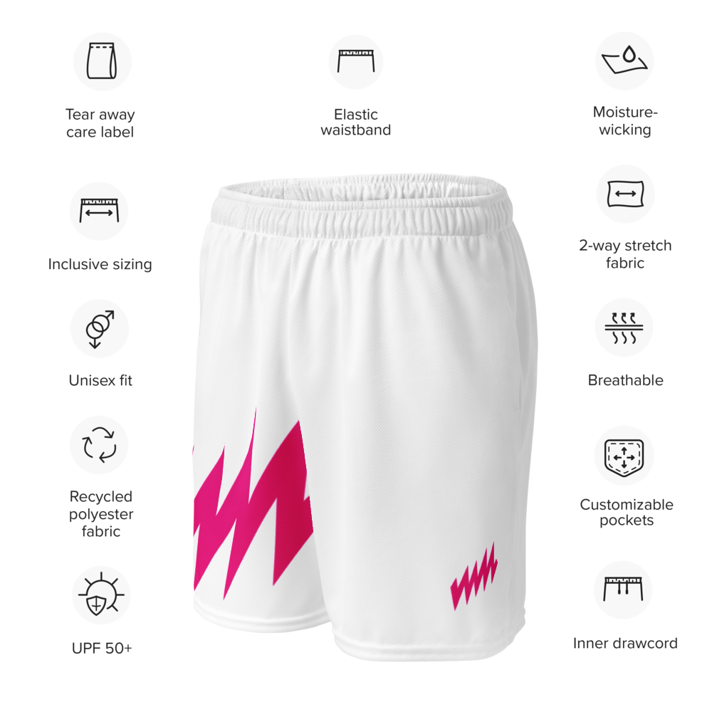 Unisex mesh shorts