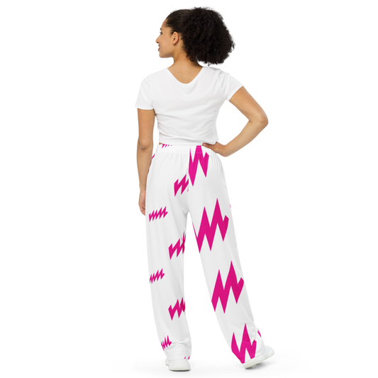 IMM all-over print unisex sweatpants | Pink
