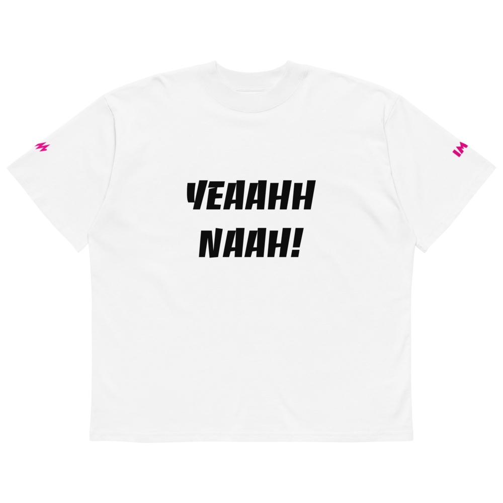 Yeah Nah Unisex Oversized T-shirt