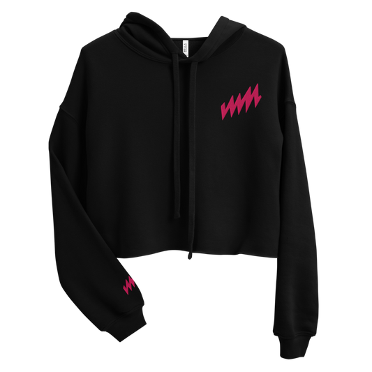 Crop Hoodie | Pink Label