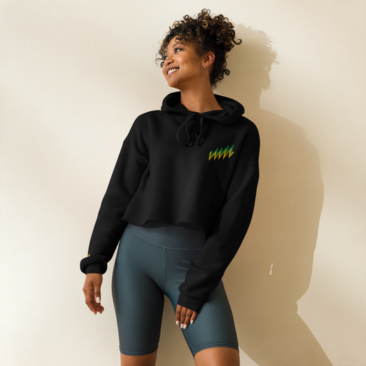 Crop Hoodie | Jamaican Label